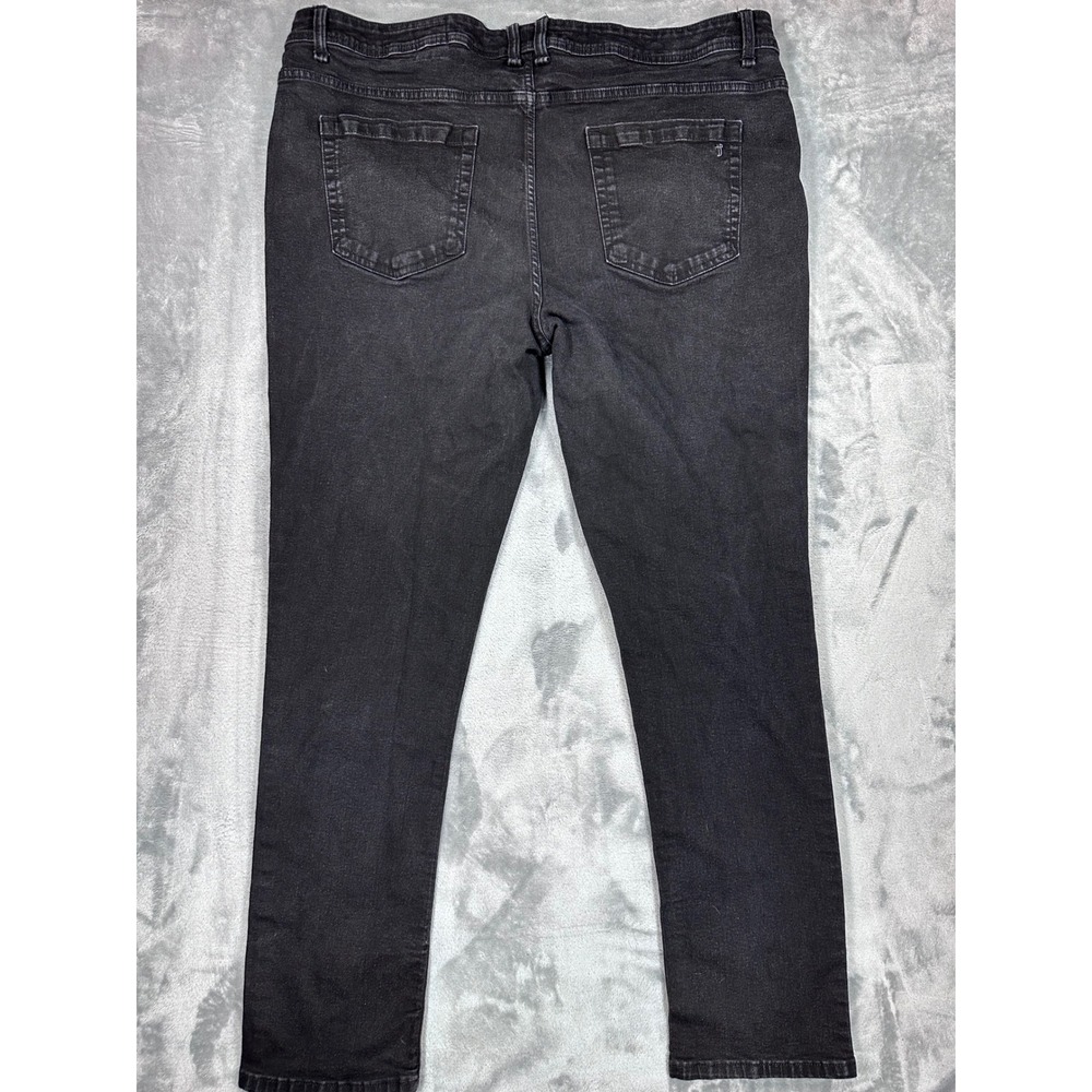 The Perfect Jean NYC Slim Fit Mens Black Denim Jeans 42x34 JUXTIBBDT34 - Picture 9 of 9